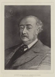 Sir Matthew White Ridley, Baronet, MP, ein Kandidat für das Amt des Sprechers